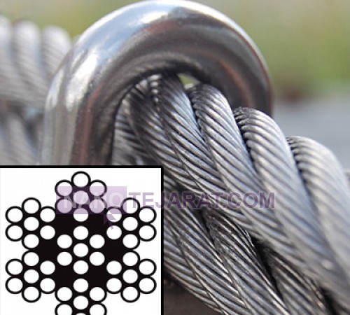 stainless steel wire rope 7*7